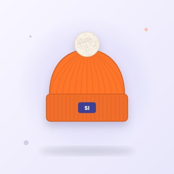 Gorro de Lana con Pompón