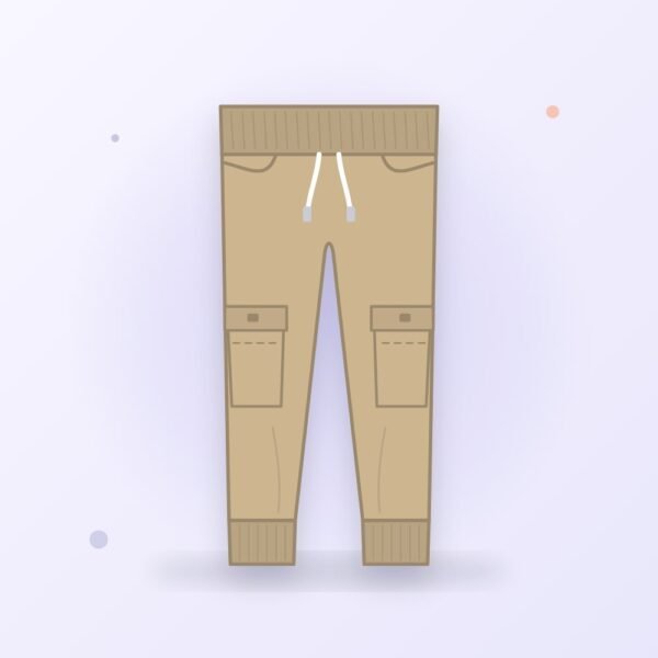 Jogger Cargo Gabardina